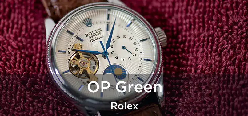 OP Green Rolex